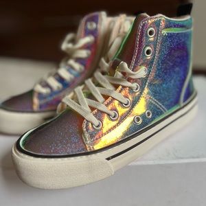 NEW Zara girls sneakers sz 34
